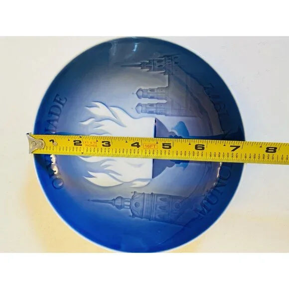 1972 Munich Olympics Memorabilia German Olympiade Munchen Decorative Wall Plate - Picture 7 of 10